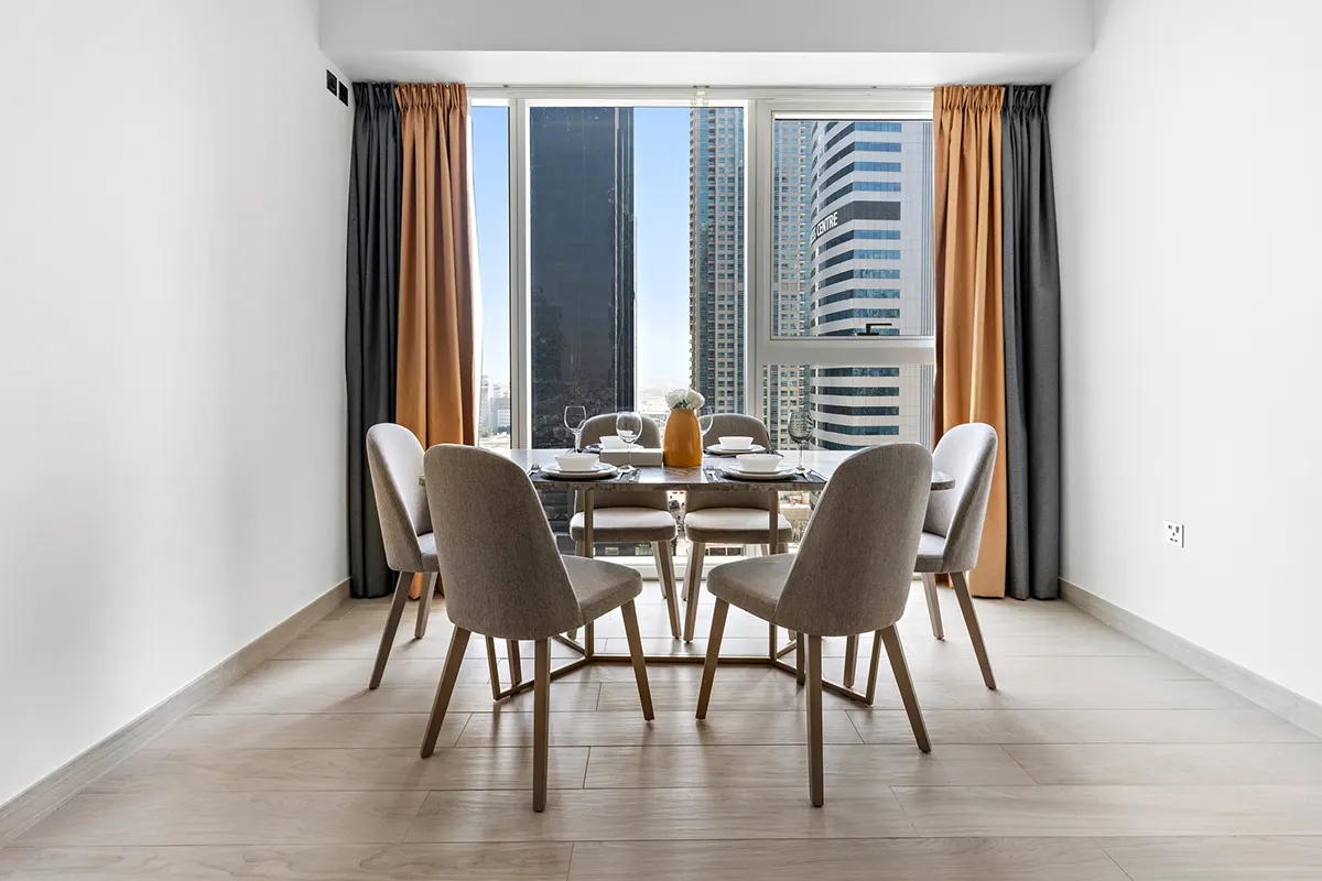 Modern Dubai apartment interior